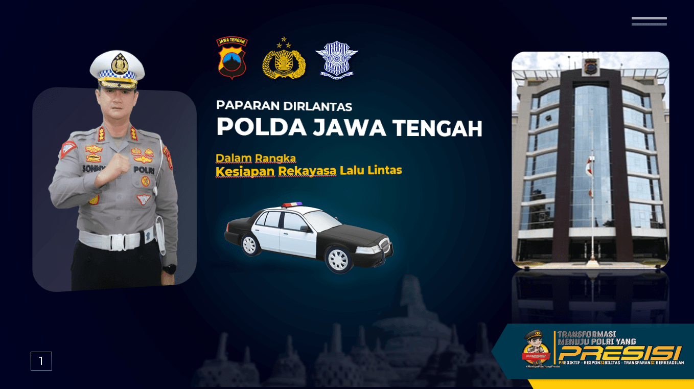 Paparan Dirlantas Operasi Candi Ditlantas Polda Jateng