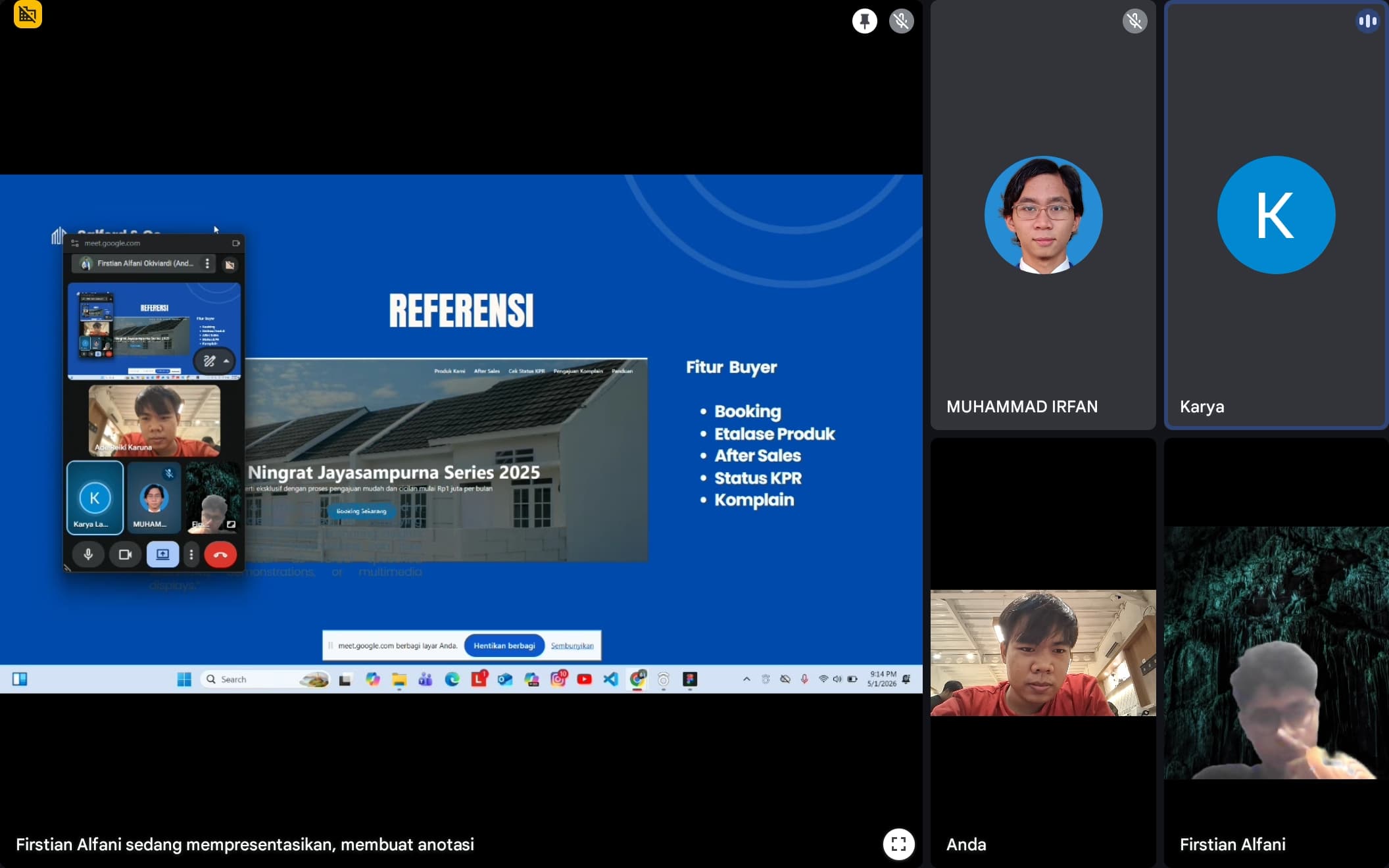 Koordinasi Client Proyek Perumahan Semarang