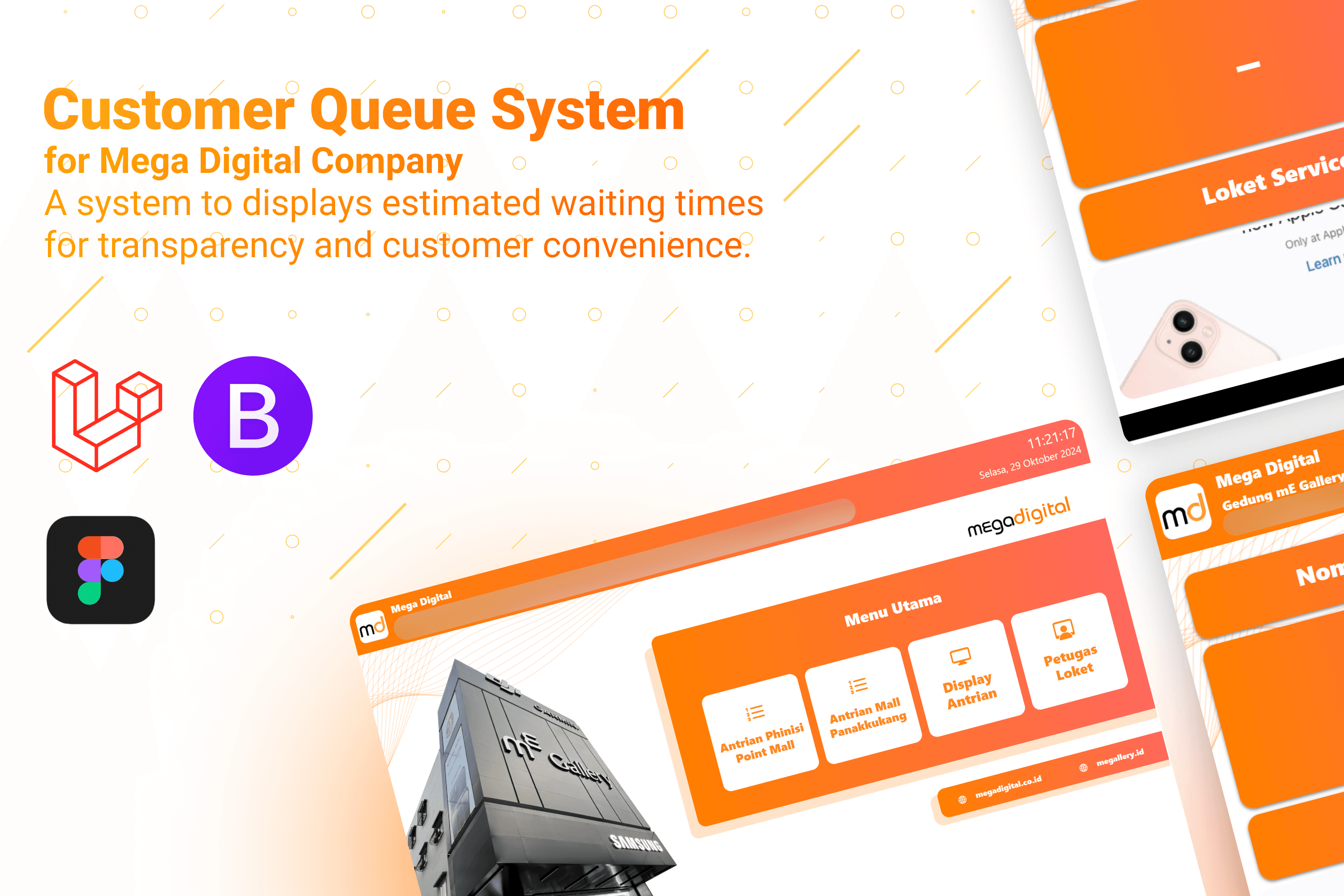 Customer Queue System - Web Based