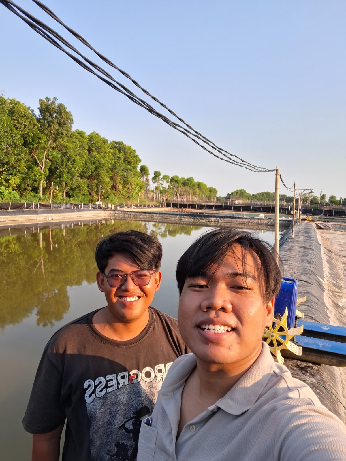 Visitasi Tambak Udang Vannabox